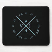 Ohms Law Power Wheel - Electrical Electronics Engi Mousepad (Vorne)