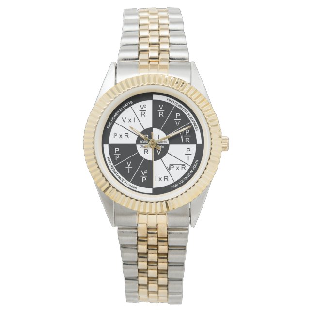 Ohm's Law Wristwatch Armbanduhr (Vorderseite)