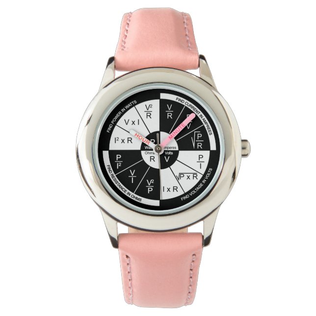 Ohmsches Gesetz Armbanduhr (Vorderseite)