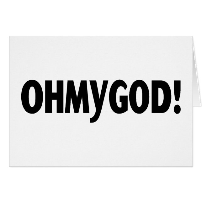 OHMYGOD (Vorderseite (Horizontal))