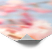 Ohne Änderung keine Schmetterlinge Kirschblüten Poster (Ecke)