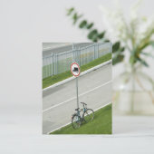 OHNE AUTOBAHN STADTSTRASSE POSTKARTE (Stehend Vorderseite)