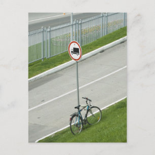 OHNE AUTOBAHN STADTSTRASSE POSTKARTE