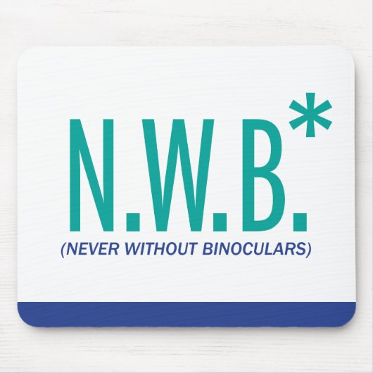 Ohne Binokulturen Mousepad (Vorne)