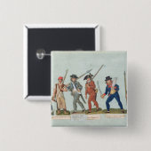 Ohne Culotte, das sein Rohr beleuchtet Button (Vorne & Hinten)