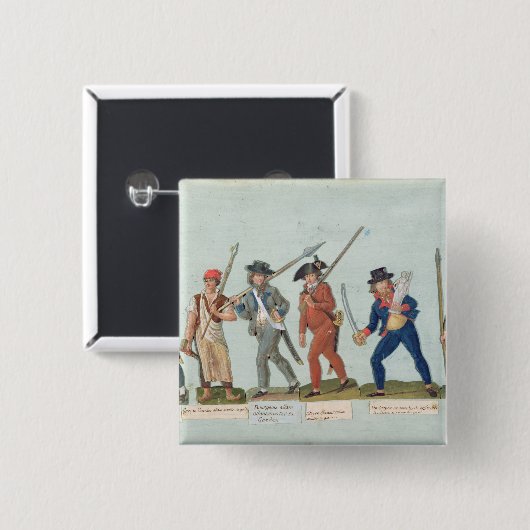 Ohne Culotte, das sein Rohr beleuchtet Button (Vorne & Hinten)