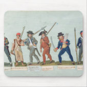 Ohne Culotte, das sein Rohr beleuchtet Mousepad (Vorne)