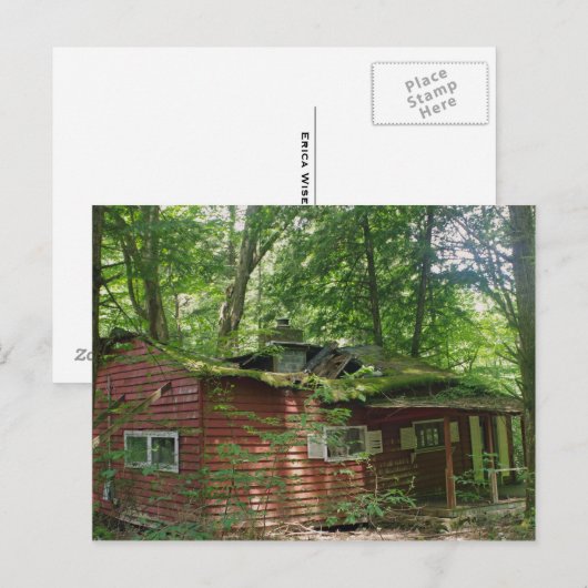 Ohne Dach Postkarte (Vorne/Hinten)