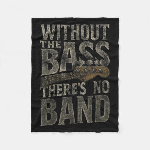 Ohne das B gibt es keine Band Gitarrist B Gitarre Fleecedecke