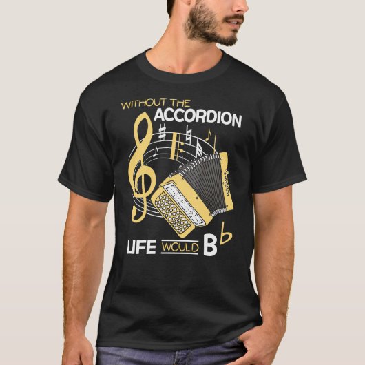 Ohne das Button-Accordion T-Shirt (Vorderseite)