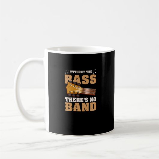 Ohne den Bass gibt es keinen Bassist der Band Kaffeetasse (Links)