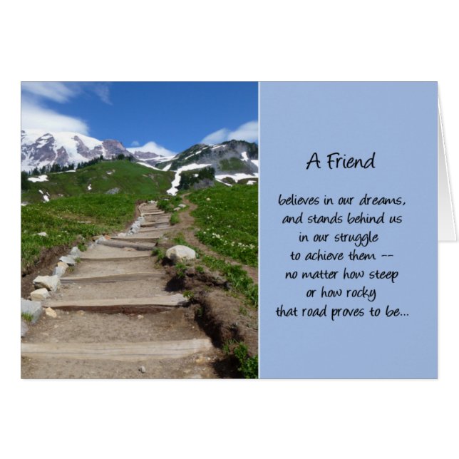 Ohne dich hätte ich es nicht geschafft. (Vorderseite (Horizontal))