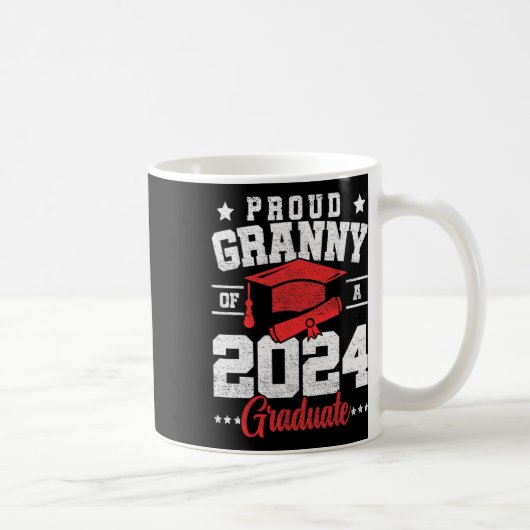 OHNE EINEN KL VON 2024 Abschluss Kaffeetasse (Rechts)