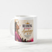 Ohne Entschuldigung werden Kaffeetasse (Vorderseite Links)