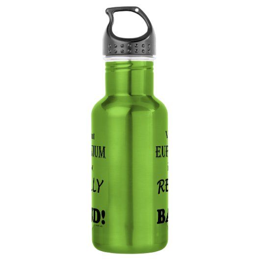 Ohne Euphonium - Band Edelstahlflasche (Rückseite)