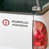 Ohne Fadenkreuze SPARKPLUGASSASSINS Autoaufkleber (Auf Lkw)