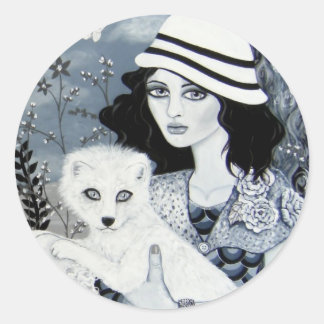 ohne Farbaufkleber Runder Aufkleber