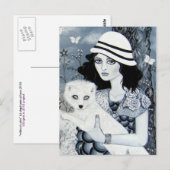 Ohne Farbe Postkarte (Vorne/Hinten)