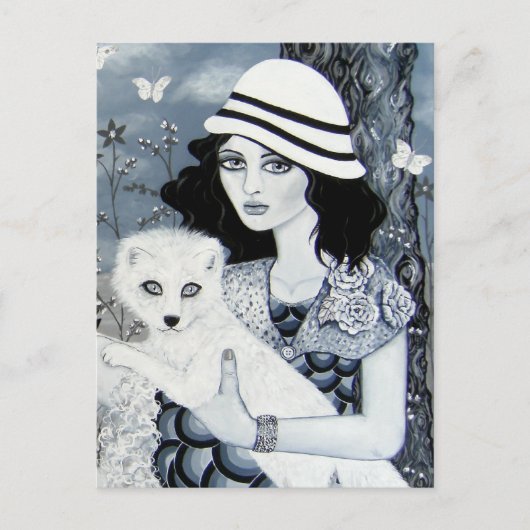 Ohne Farbe Postkarte (Vorderseite)