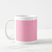 Ohne Farbe - rosa Kaffeetasse (Links)