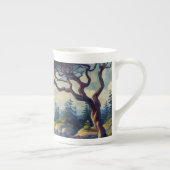 Ohne Firma in Hornby - Impressionistische Malerei Porzellantasse (Rechts)