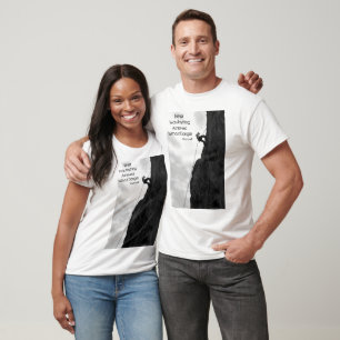 Ohne Gefahrenfelsen-Kletternlangen Hülsen-T - T-Shirt