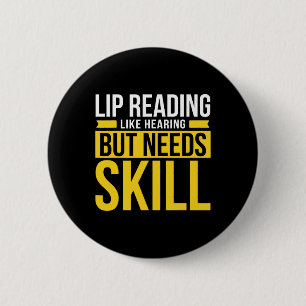 Ohne Gehör - Gehörloser - Gehörlos - Gehörloser Aw Button