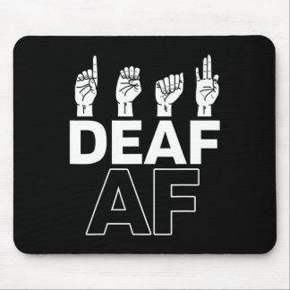 Ohne Gehör - Gehörloser - Gehörlos - Gehörloser Aw Mousepad