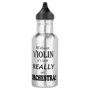 Ohne Geige - Orchester Edelstahlflasche