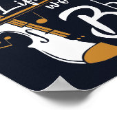 Ohne Geige wäre das Leben ein flatter Musiker Poster (Ecke)