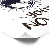 Ohne Geografie sind Sie nirgendwo Fotodruck (Ecke)