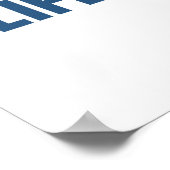 Ohne Geometrie ist das Leben sinnlos Poster (Ecke)