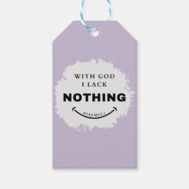 Ohne Geschenk-Tag Geschenkanhänger