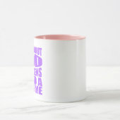 Ohne Gott wird das Leben auf eine Lebenszeit verkü Tasse (Zentrum)