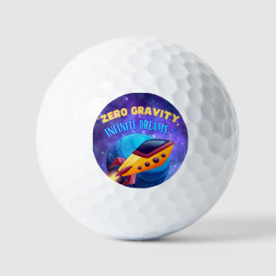 Ohne Gravitation unendliche Träume Golfball