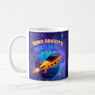 Ohne Gravitation unendliche Träume Kaffeetasse
