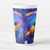 Ohne Gravitation unendliche Träume Milchtasse (Vorderseite)