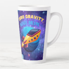 Ohne Gravitation unendliche Träume Milchtasse