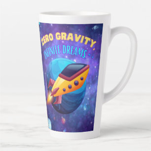 Ohne Gravitation unendliche Träume Milchtasse