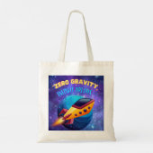 Ohne Gravitation unendliche Träume Tragetasche (Rückseite)