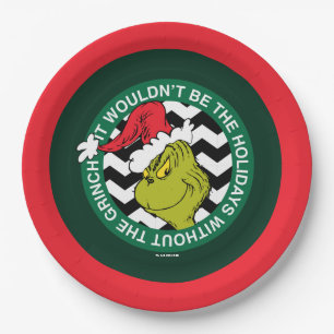 Ohne Grinch wären die Feiertage nicht dasselbe Pappteller