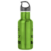 Ohne Horn - Band Edelstahlflasche (Rückseite)