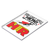 Ohne HR kannst du Helden nicht buchstabieren Notizblock (Linke Seite)