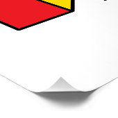 Ohne HR kannst du Helden nicht buchstabieren Poster (Ecke)