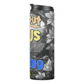 Ohne Jesus bin ich nichts Thermosbecher (Nach rechts gedreht)