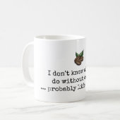 Ohne Kaffeebauke Kaffeetasse (Vorderseite Links)