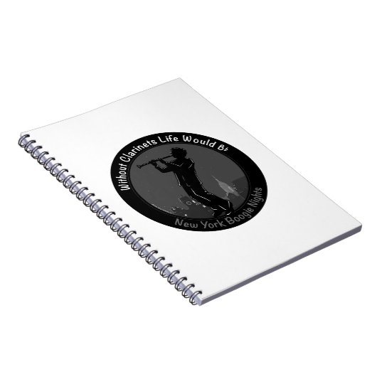 Ohne Klarinette würde das Leben B-Flat Notizblock (Rechte Seite)