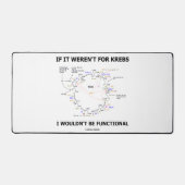 Ohne Krebs wäre ich nicht funktionell Schreibtischunterlage (Vorderseite)