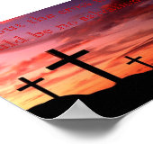 Ohne Kreuz Poster (Ecke)