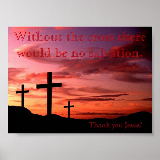 Ohne Kreuz Poster (Vorne)